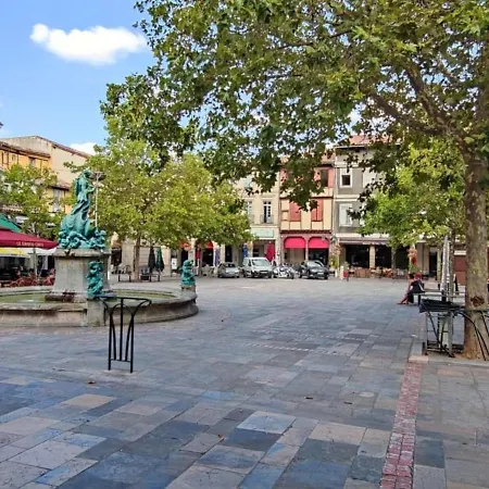 Apartment Le Cathare-limoux-wifi-parking Free-oc-keys