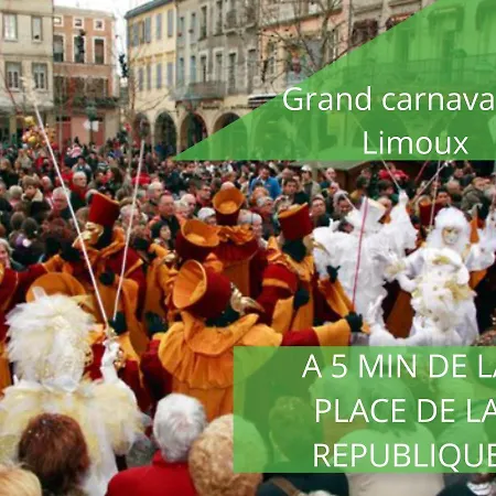 Le Cathare-limoux-wifi-parking Free-oc-keys Apartment Limoux
