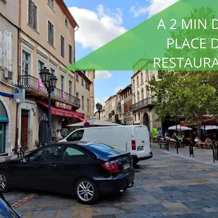Apartamento Le Cathare-limoux-wifi-parking Free-oc-keys
